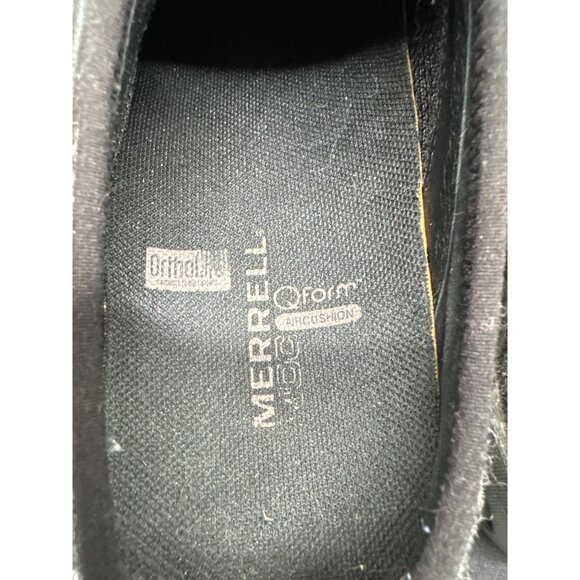 Merrell Moc QForm Womens Casual Comfort Slip-On Clog Shoes Size 7 Grey & Black - Picture 6 of 8